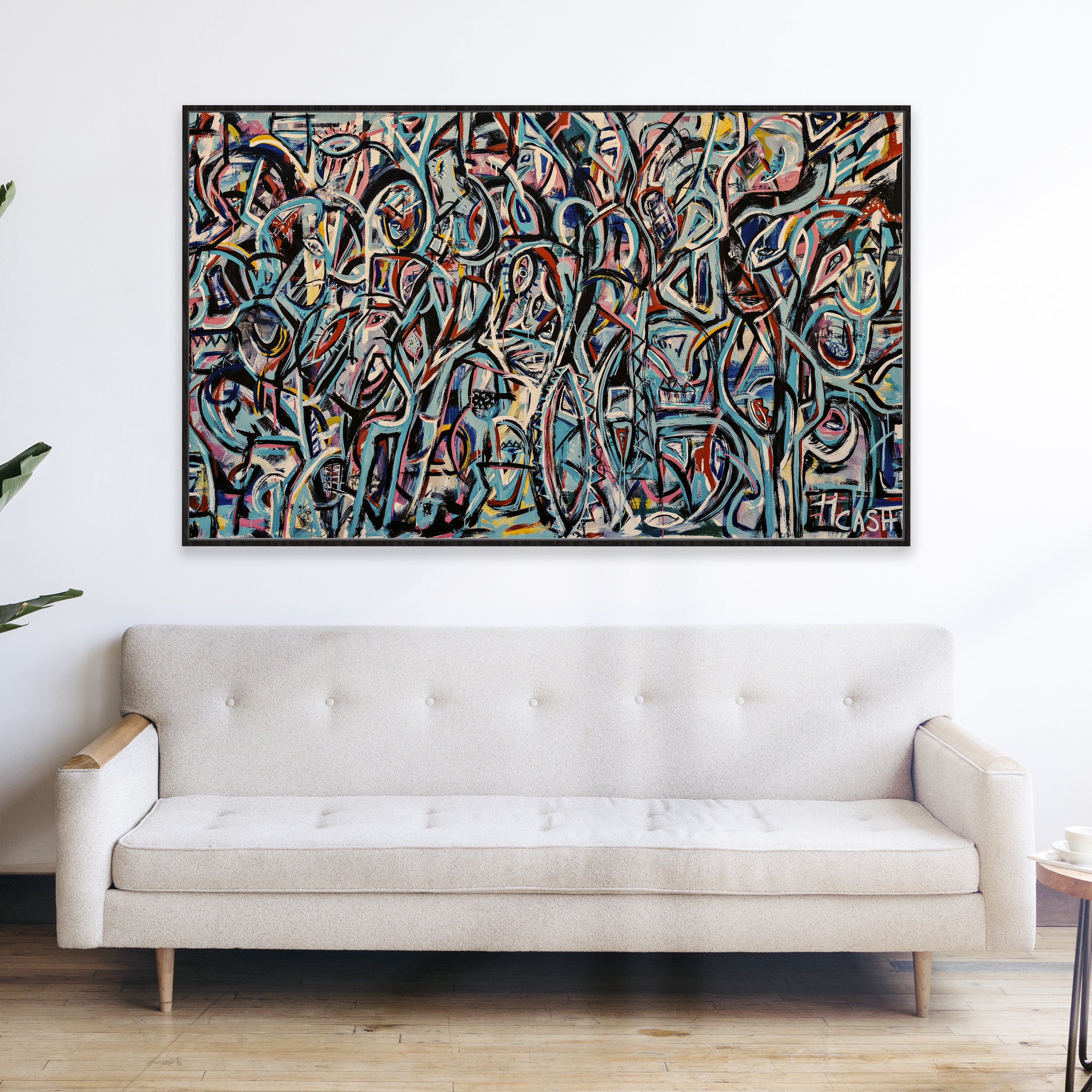 Abstract Graffiti Art-A Little Life